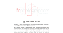 Desktop Screenshot of lifephotographers.net