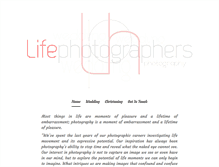Tablet Screenshot of lifephotographers.net